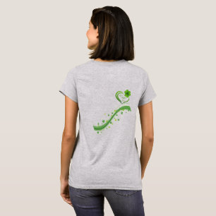 Chemise T-shirt de base irlandaise Love Women