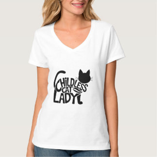 Chemise T-Shirt de base pour femmes sans chats
