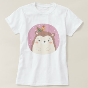 Chemise T-Shirt de Hérisson mignon
