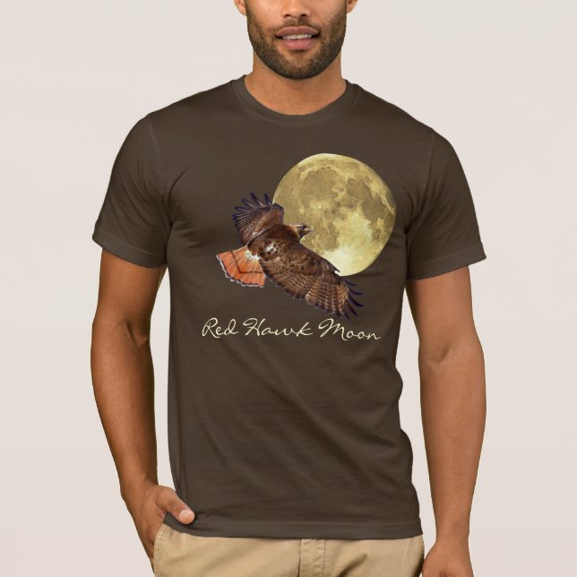 Chemise T-Shirt de la faune de Red Tail Hawk & Ple (Devant)