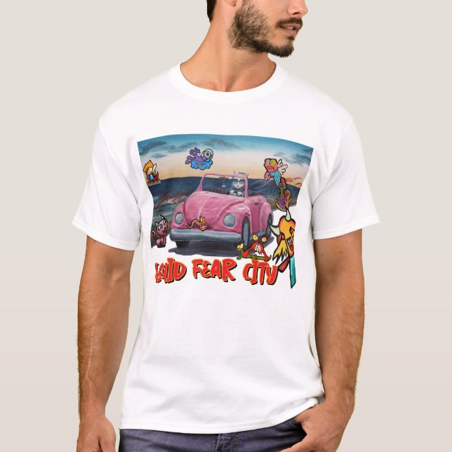 Chemise T-Shirt de la promenade de chats de la vil (Devant)