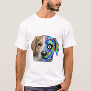 chemise t-shirt de style robotique