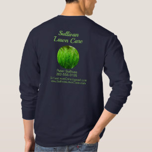 Chemise T-Shirt d'entreprise de sciage d'herbe de 