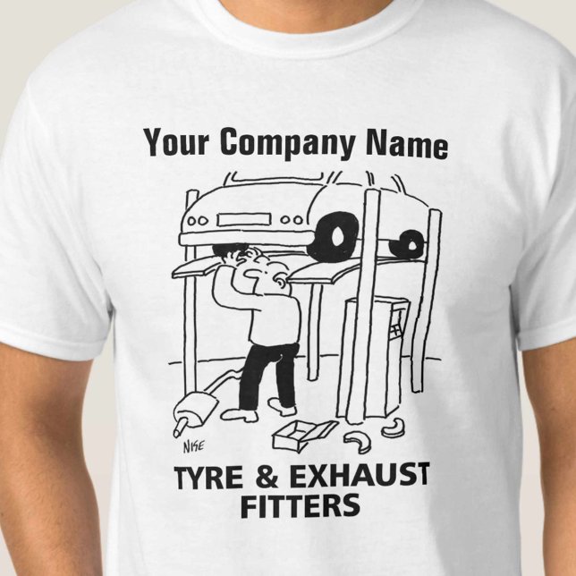 Chemise T-Shirt des services de garage pour pneus  (Créateur téléchargé)