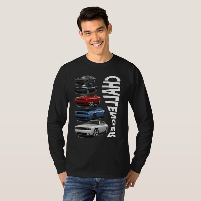 Chemise T-Shirt Dodge Challenger SRT (Devant entier)