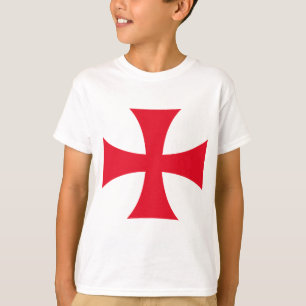 Chemise T-Shirt Enfant Croix Templière