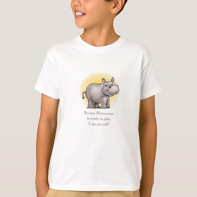 Chemise T-shirt enfant Rhinoceros (Devant)