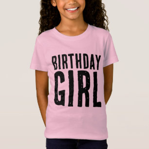 CHEMISE T-SHIRT FILLE POURPRE