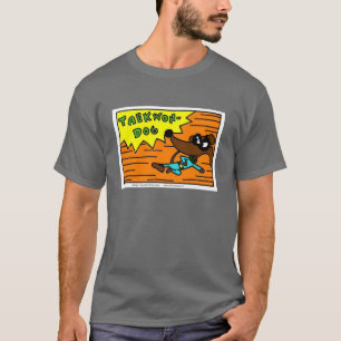 Chemise T-Shirt foncée Mens "TAEKWON-DOG"