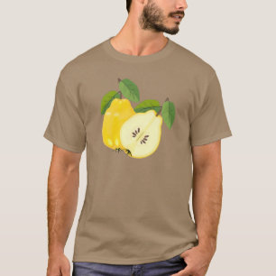 "Chemise T-Shirt Fruit Quince   Vêtement de Fruit 