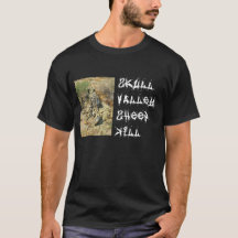 Chemise T-shirt homme pour les moutons de la vallé