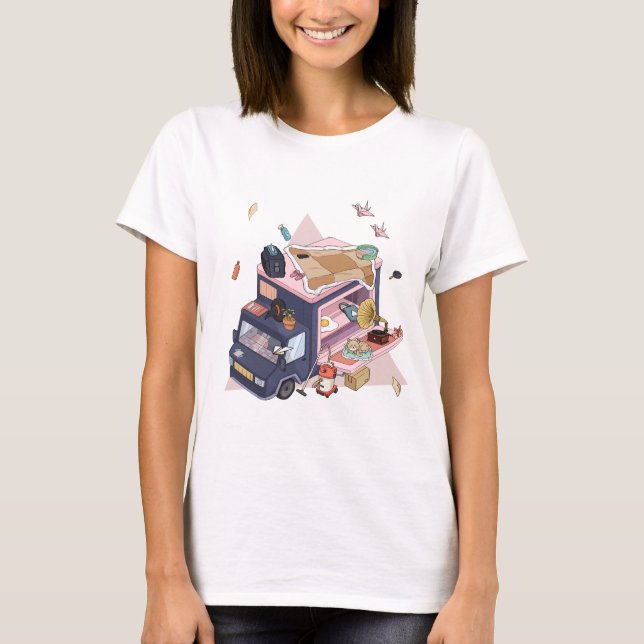 Chemise T-shirt Journey Femmes (Devant)