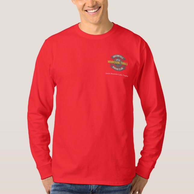 Chemise T-shirt manches longues pour hommes du MTM (Devant)