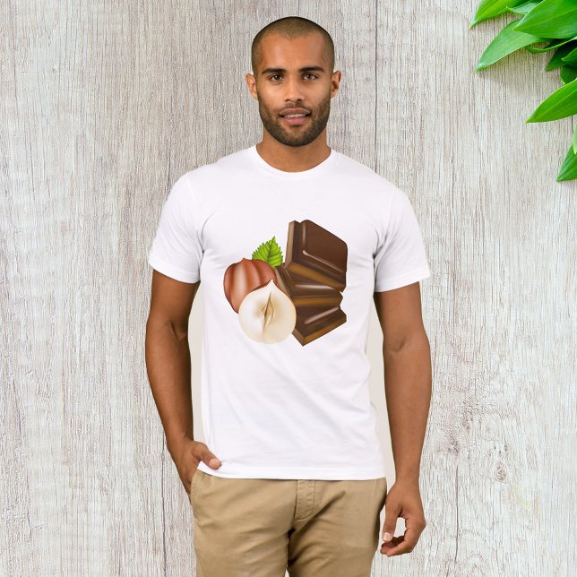 Chemise T-Shirt Mens Pièces De Chocolat (Créateur téléchargé)