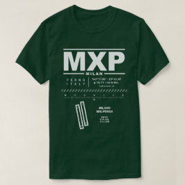 Chemise T-Shirt MXP de l'aéroport de Milan Malpens
