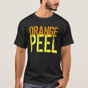 Chemise T-Shirt Orange Pelable Vêtement Personnali