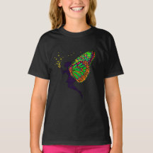 Chemise T-Shirt Paillettes Fée