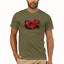 Chemise T-shirt personnalisable Créature Dragon Ro