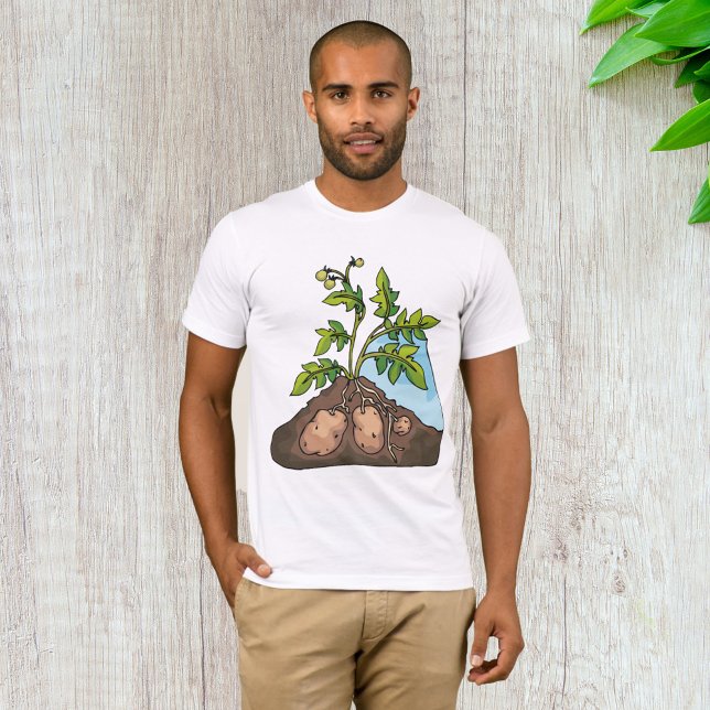 Chemise T-Shirt pour hommes cultivateurs de pommes (Créateur téléchargé)