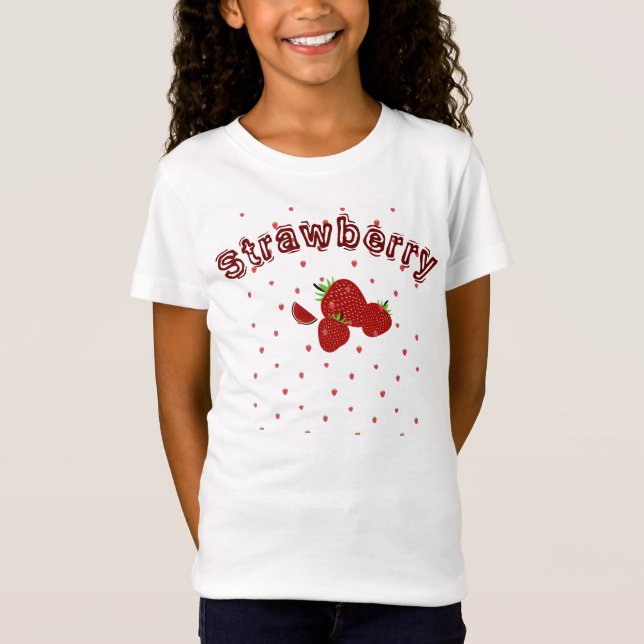Chemise T-Shirt pour les filles d'été mignonne fra (Devant)
