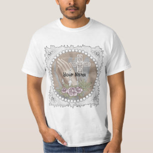 Chemise T-Shirt Rosaire Mains en Prière