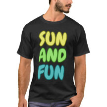 Chemise T-Shirt Soleil Et Amusement