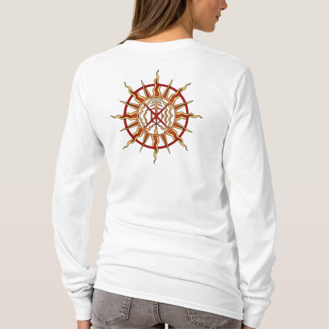 Chemise tribale spirituelle féminine Sweat - shirt (Dos)
