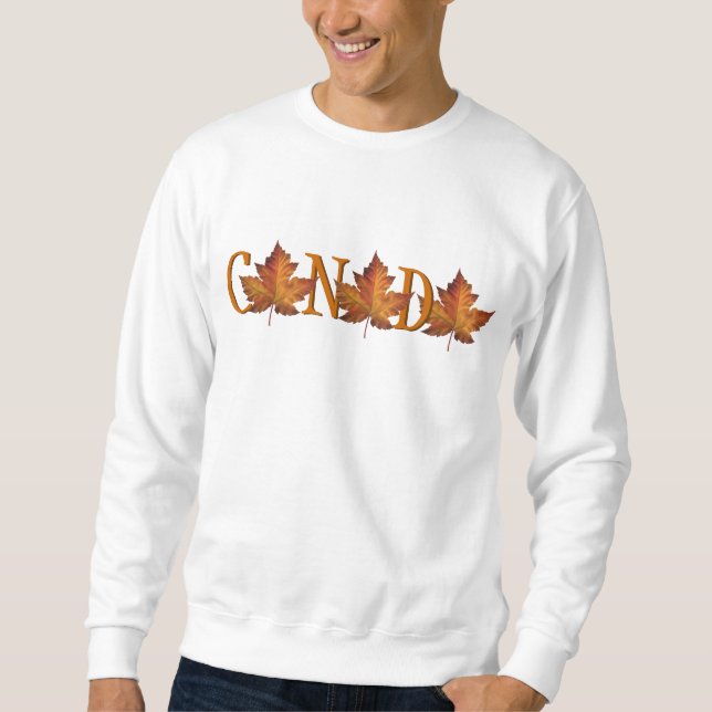 Chemise Unisex Souvenir Canada Sweatshirt Canada (Devant)