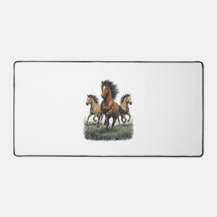Chemise vectorielle occidentale de chevaux sauvage