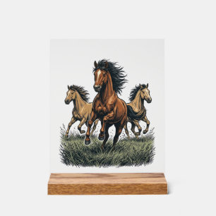 Chemise vectorielle occidentale de chevaux sauvage