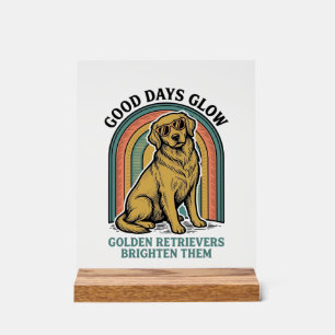 Chemise Vintage Golden Retriever Gravure Rétro Chi