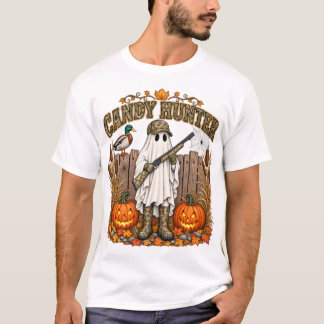 Chemise Vireltoo Halloween Camo Fantôme T-Shirt