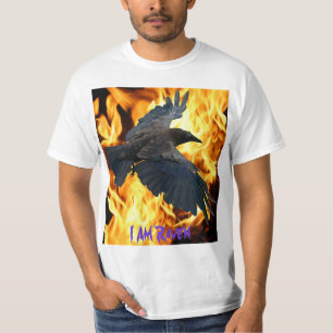 Chemise volante Raven & Flames T-shirt amoureux du