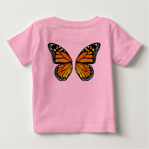 Chemises bébé papillon Mignons T-shirts de papillo