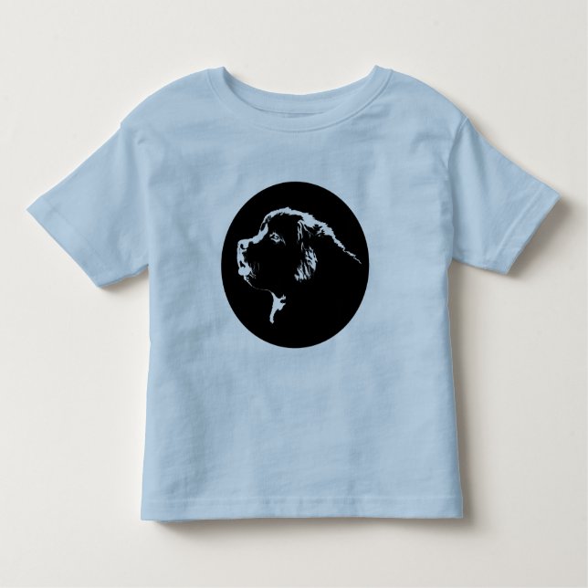 Chemises de chien d'enfant en bas âge de T-shirt (Devant)