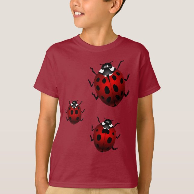 Chemises de coccinelle de sweatshirt de T-shirts (Devant)
