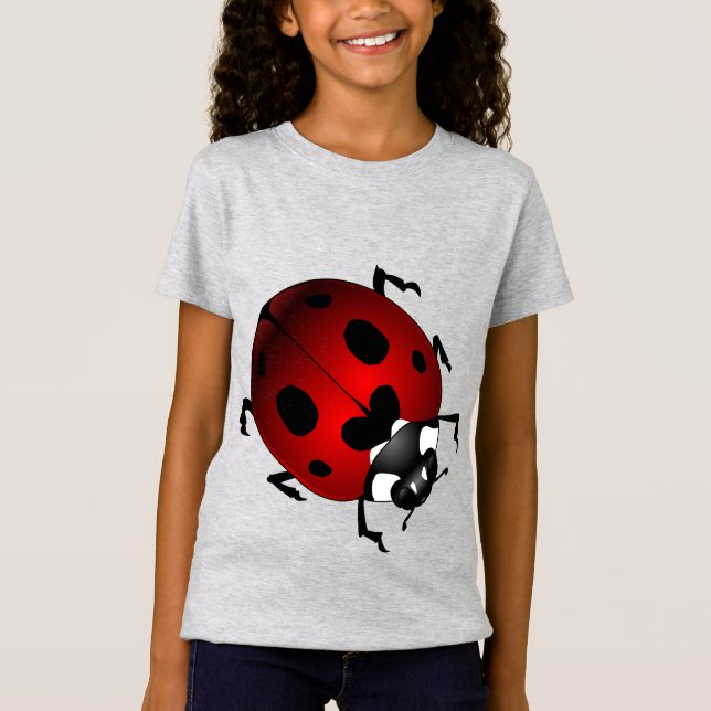 Chemises de la coccinelle de l'enfant de T-shirts (Devant)