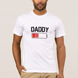 Chemises de la famille de la batterie, T-shirt pap