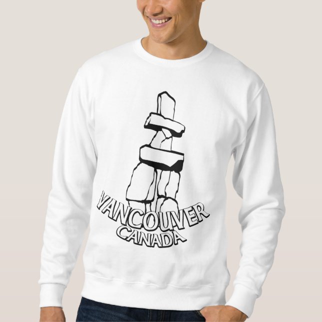 Chemises de Vancouver SouvenirArt de sweatshirt de (Devant)