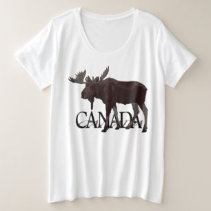 Chemises d'orignaux plus gros T-shirts d'orignaux 