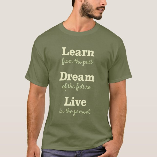 Chemises et vestes de citation motivationnelles (Devant)