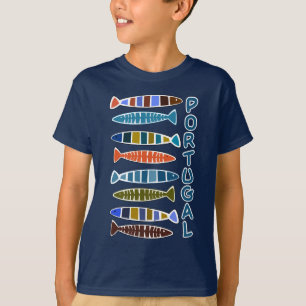 Chemises et vestes de motif de poissons du