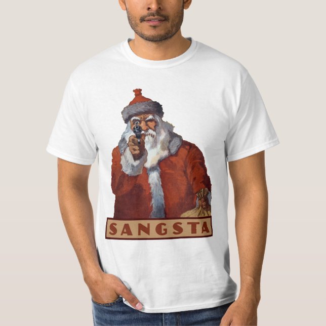 Chemises et vestes Gangsta Père Noël (Devant)