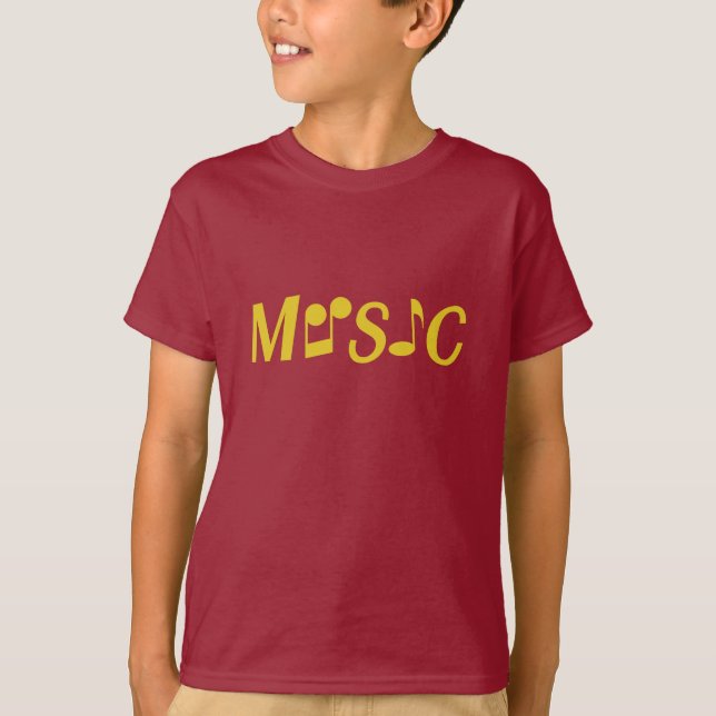 Chemises et vestes MUSIC personnalisées (Devant)