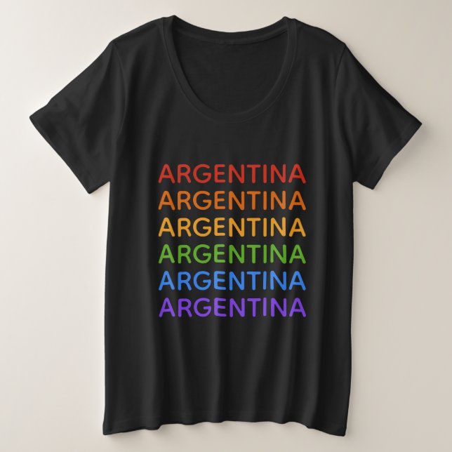 Chemises et vestes Rainbow Argentina (Design devant)