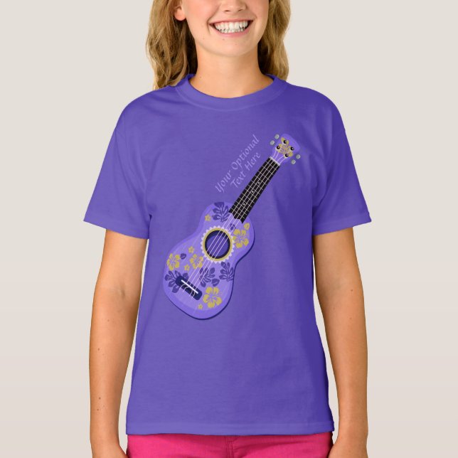 Chemises et vestes Ukulele personnalisées (Devant)