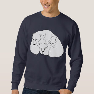 Chemises mignonnes d'ours de bébé de sweatshirt