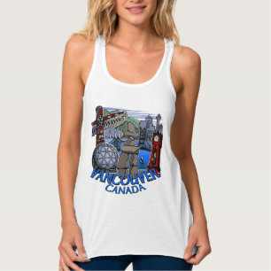 Chemises souvenir de Vancouver Hauts de tank pour
