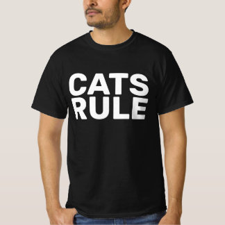 CHEMISES T-SHIRT CHATS RÈGNENT