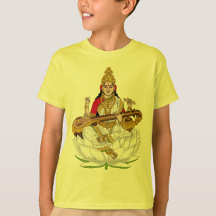 Chemises T-Shirt de la déesse Saraswati